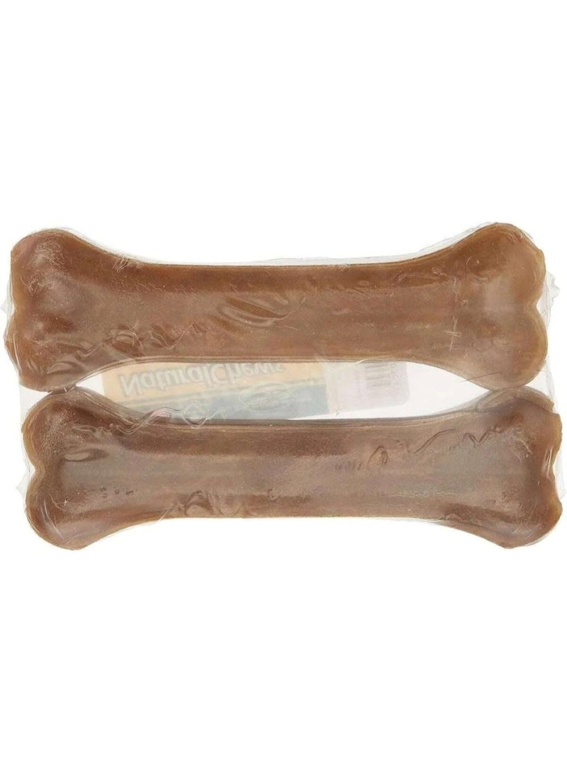 Padovan Natural Chew Bones for Dogs – 2 pcs (180 g, 16.5 cm) & 3 pcs (210 g, 14 cm) - Image 2